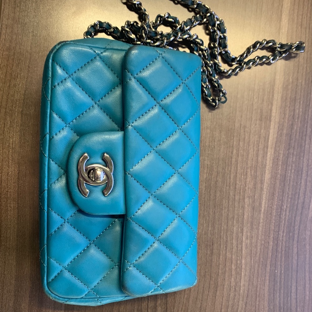 Chanel Quilted lambskin mini flap bag